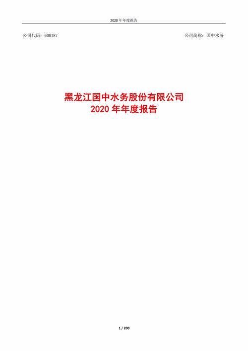 国中水务股份有限公司-黑龙江国中水务股份有限公司