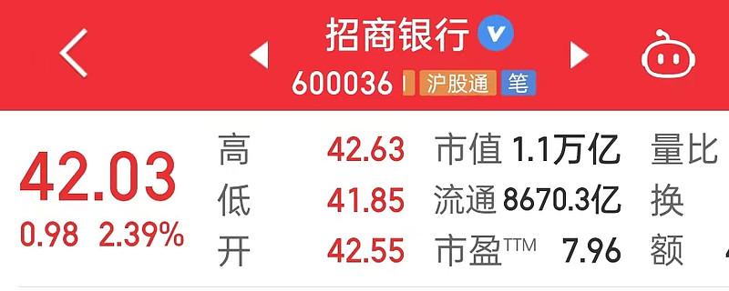 600036招商银行-600036招商银行股吧